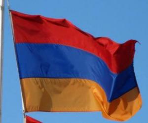 Puzzle Σημαία της Αρμενίας